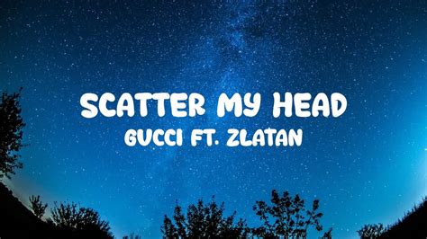 gucci scatter my head|guchi scatter head.